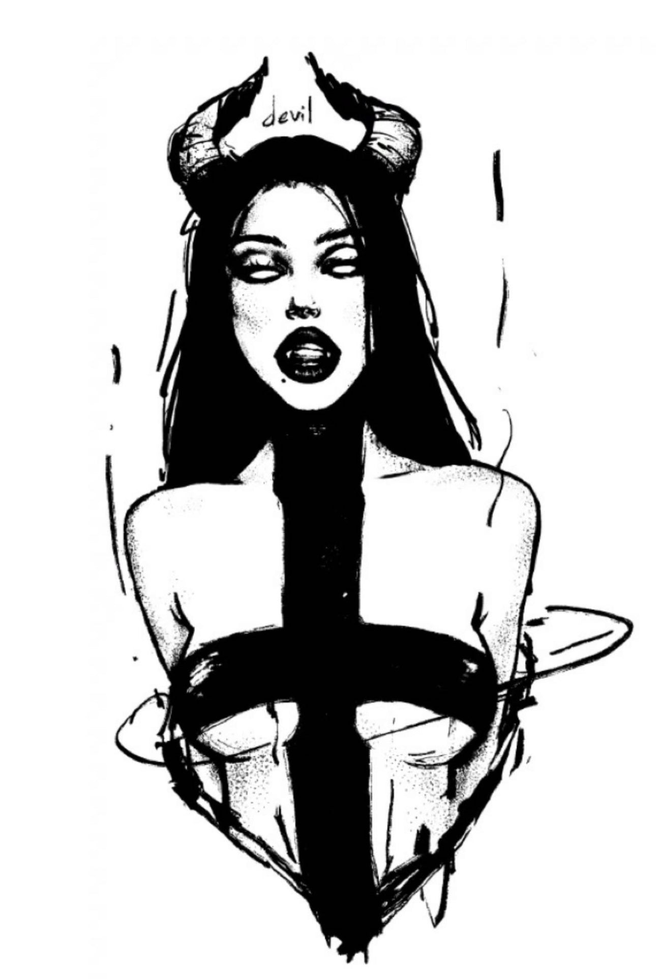 Devil Ink Herbal Temporary Tattoo